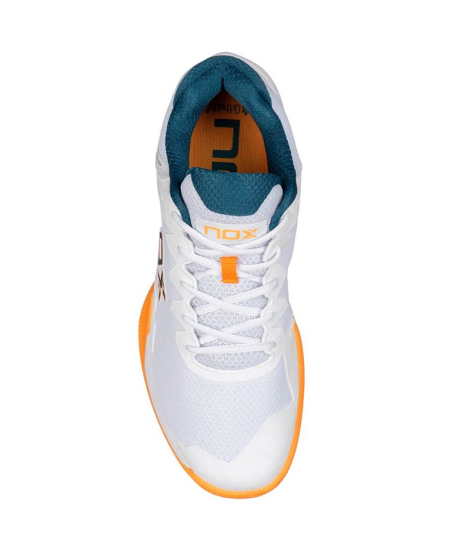 Sapatilhas Nox ML10 Hexa Branco/Laranja