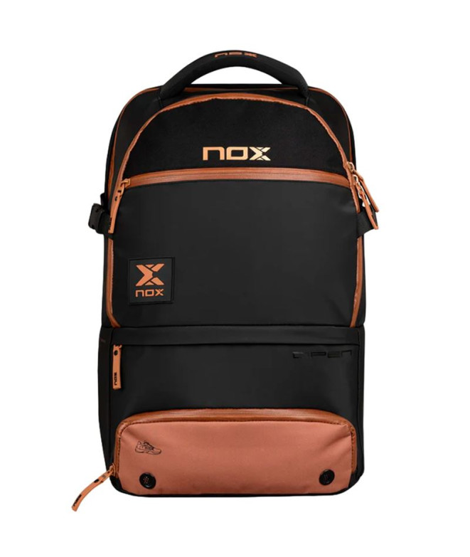 Mochila Nox Luxury Open Series Negro/Marrón