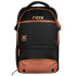 Mochila Nox Luxury Série aberta Preto/Castanho