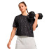 T-shirt Fitness by Puma Train Favorite Aop Crop Femme