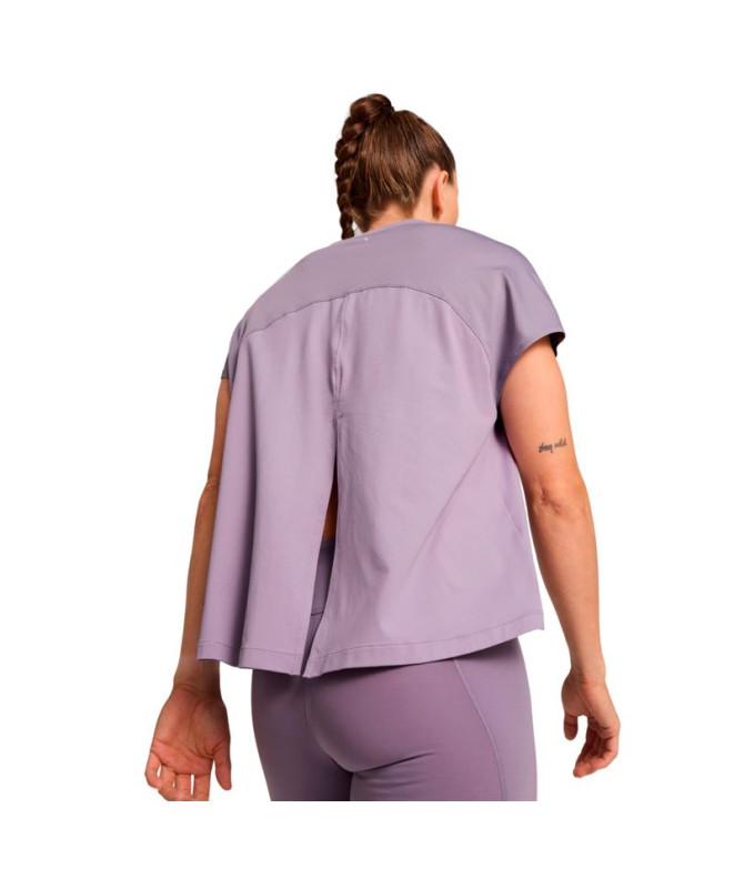 Camiseta de Fitness Puma Cloudspun Mix - Reg Mujer