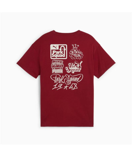 Camiseta Menino Puma Essentials+ Mid 90S Graphic Vermelho 2