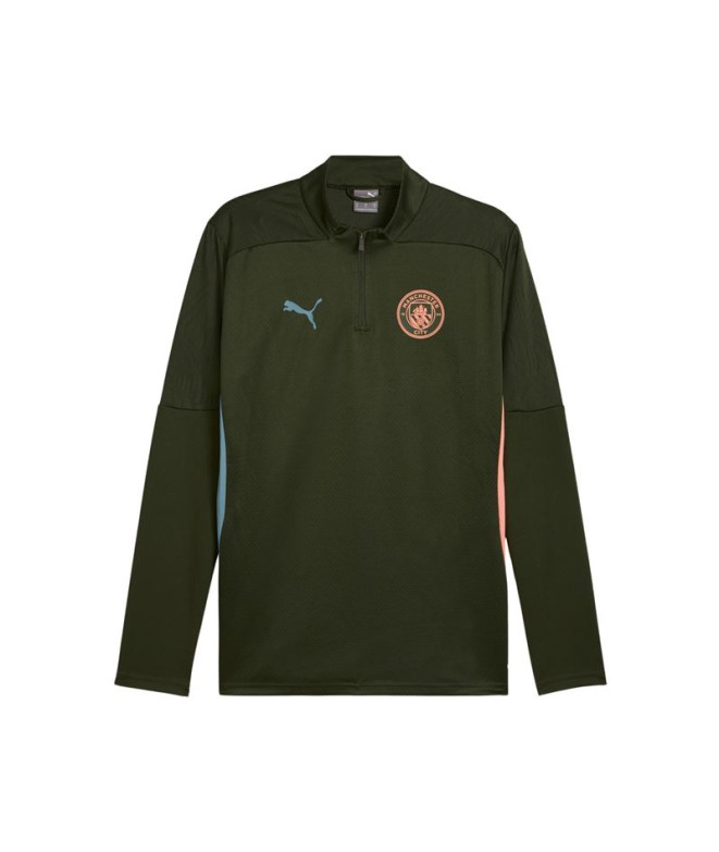 Moletom Homem Puma Manchester City Verde