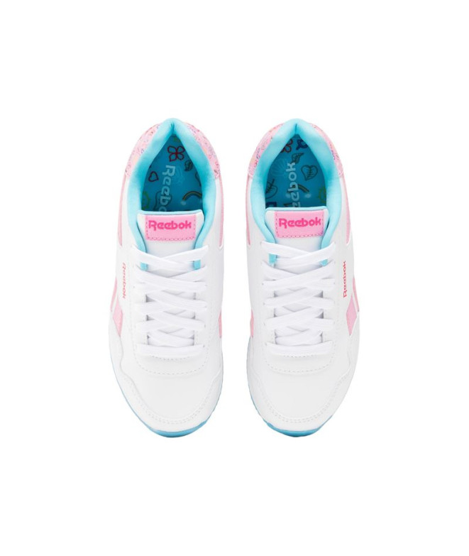 Chaussures Reebok Enfant Royal Cl Jog 3.0 Blanc Rose