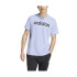 Camiseta adidas Homem Essentials Single Jersey Linear Embroidered Logo Azul