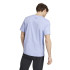 Camiseta adidas Homem Essentials Single Jersey Linear Embroidered Logo Azul