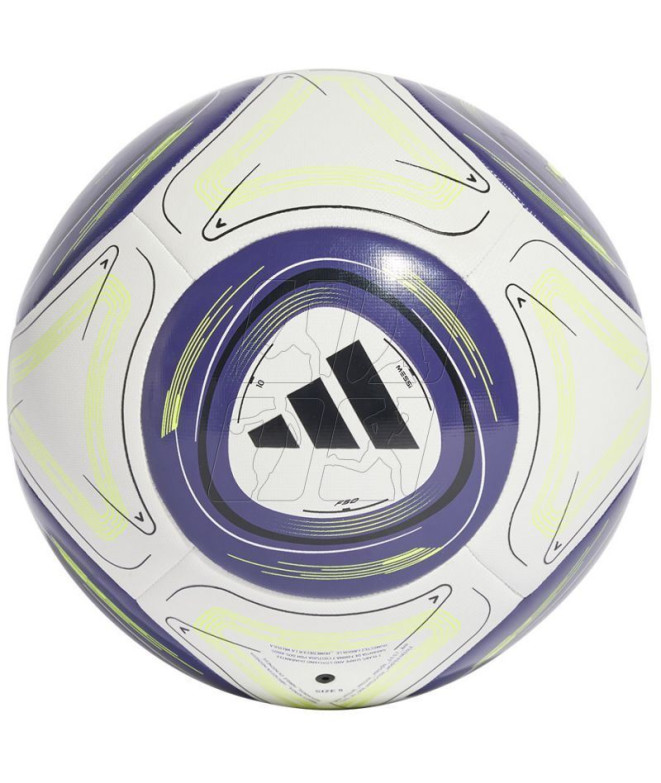 Balle Football adidas de Messi Training Ball Blanc/lilas