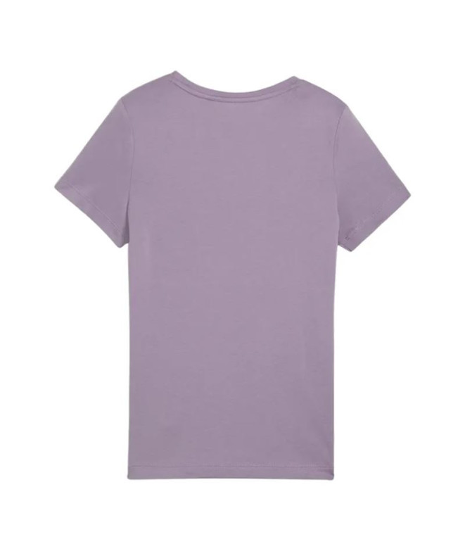 Camiseta Casual Menina T-shirt Puma Ess Logo G...