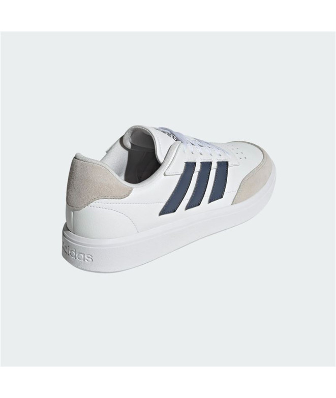 Chaussures adidas Homme Courtblock Blanc/Marine