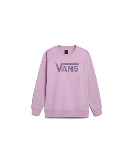 Sweat Vans Drop V Logo Bff Crew Lavender Mist Femme