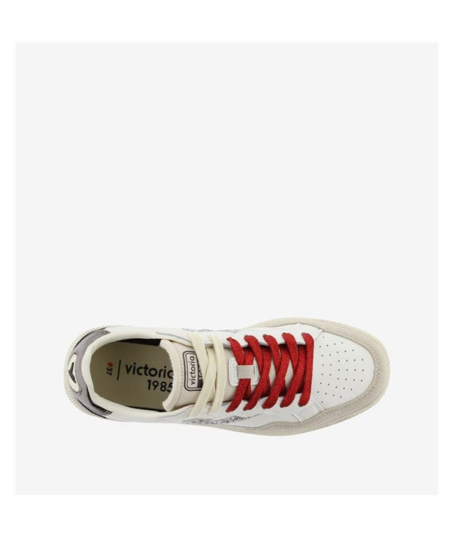 Zapatillas Victoria Smash - Metal Glitter Mujer...
