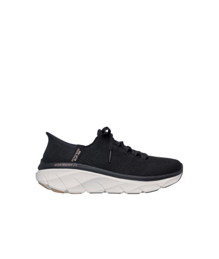 Chaussures Skechers Slip-Ins D'Lux Walker 2.0 Femme Noir