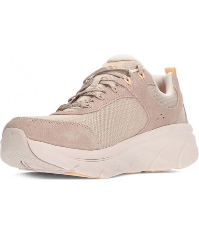 Sapatilhas Skechers D'Lux Walker 2.0 Taupe Mulher