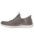 Chaussures Skechers Slip-Ins Summits Brown Femme