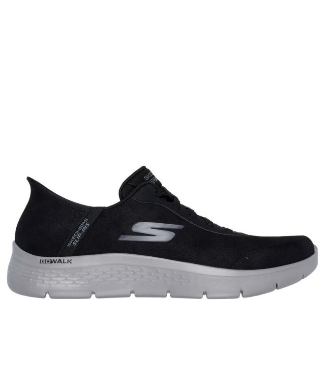 Chaussures Skechers Slip-Ins Go Walk Flex Noir Textile Homme