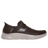 Chaussures Skechers Slip-Ins Go Walk Flex Marron Textile Homme