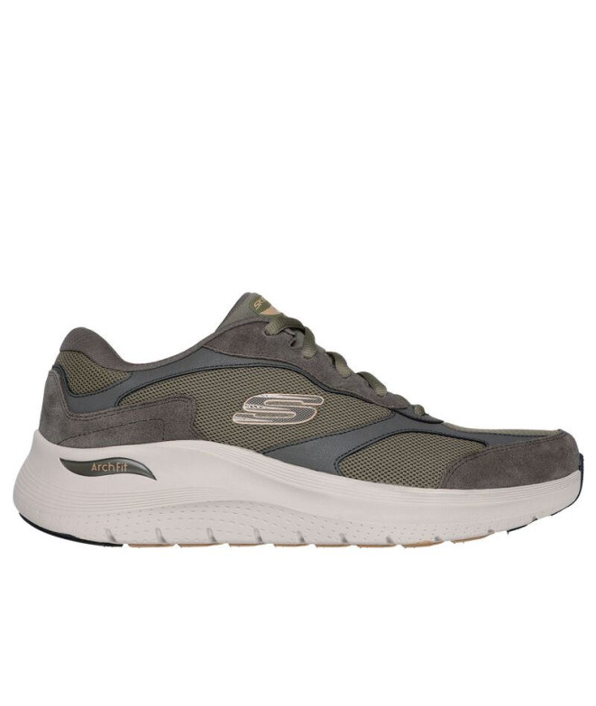 Zapatillas Skechers Arch Fit 2.0 Verde Hombre