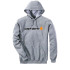 Moletom Carhartt Signature Logo  Homem Cinza