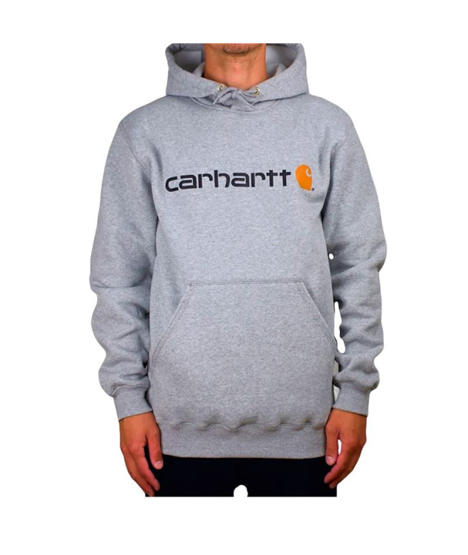Sweat Carhartt Signature Logo  Homme Gris