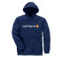 Sweat Carhartt Signature Logo  Homme New Bleu