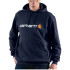 Sweat Carhartt Signature Logo  Homme New Bleu