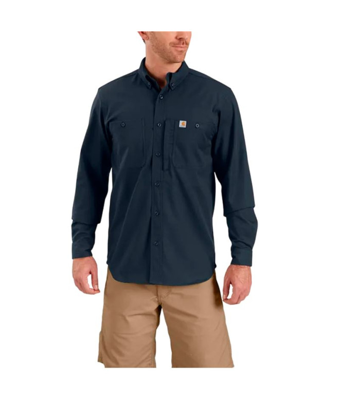 Chemise Carhartt Rugged Prof  Homme Bleu