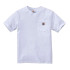 Camiseta Carhartt K87 Pocket Hombre Blanco
