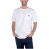 Camiseta Carhartt K87 Pocket Hombre Blanco
