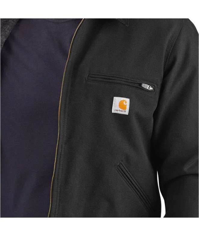 Veste Carhartt Duck Detroit  Homme Noir