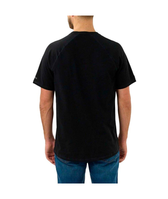 T-shirt Carhartt Force Flex Pocket Homme Noir