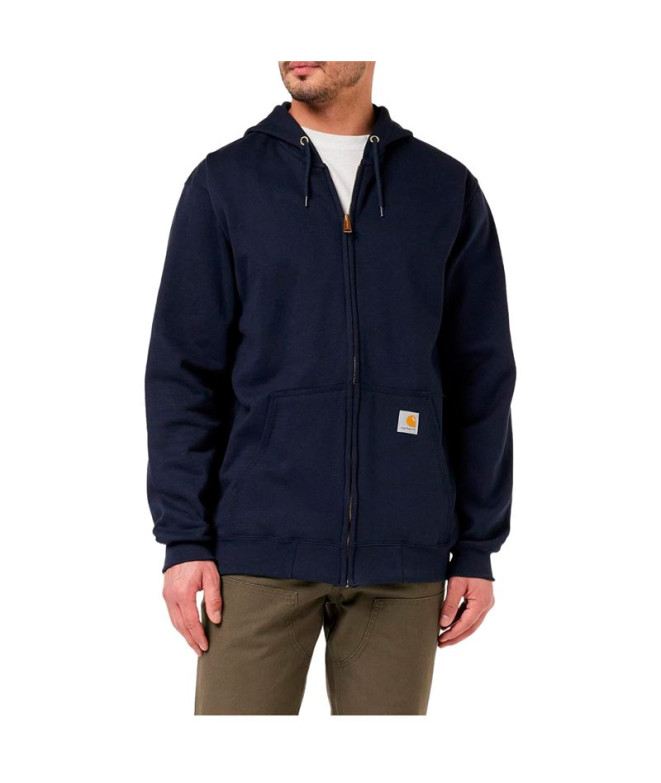 Moletom Carhartt Zip Hooded  Homem Novo Azul