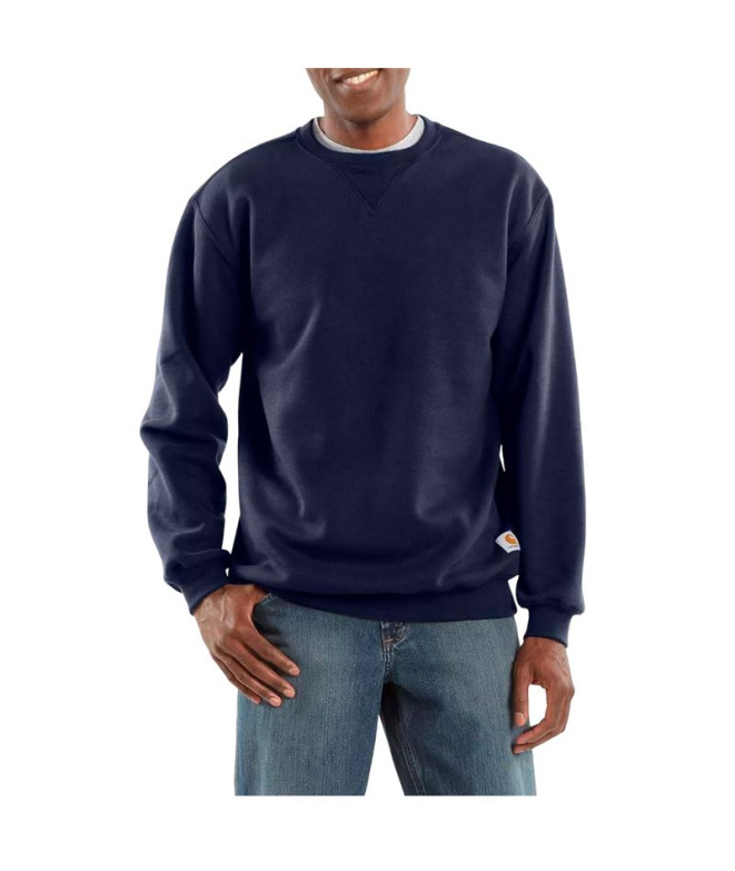 Sweat Carhartt Midweight Crewneck Homme New Bleu