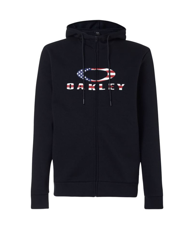 Chaqueta Oakley Bark Fz Hoodie 2.0 Hombre Negro
