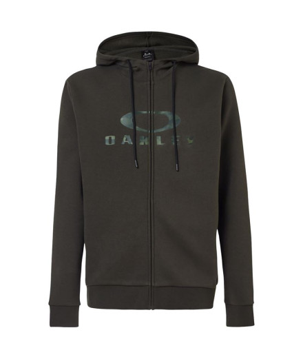 Veste Homme Oakley Bark Fz Hoodie 2.0 Vert Veste Homme Oakley Bark Fz Hoodie 2.0 Vert