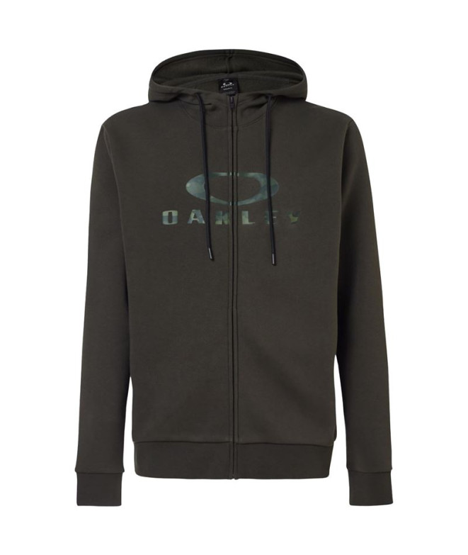 Chaqueta Oakley Bark Fz Hoodie 2.0 Hombre Verde