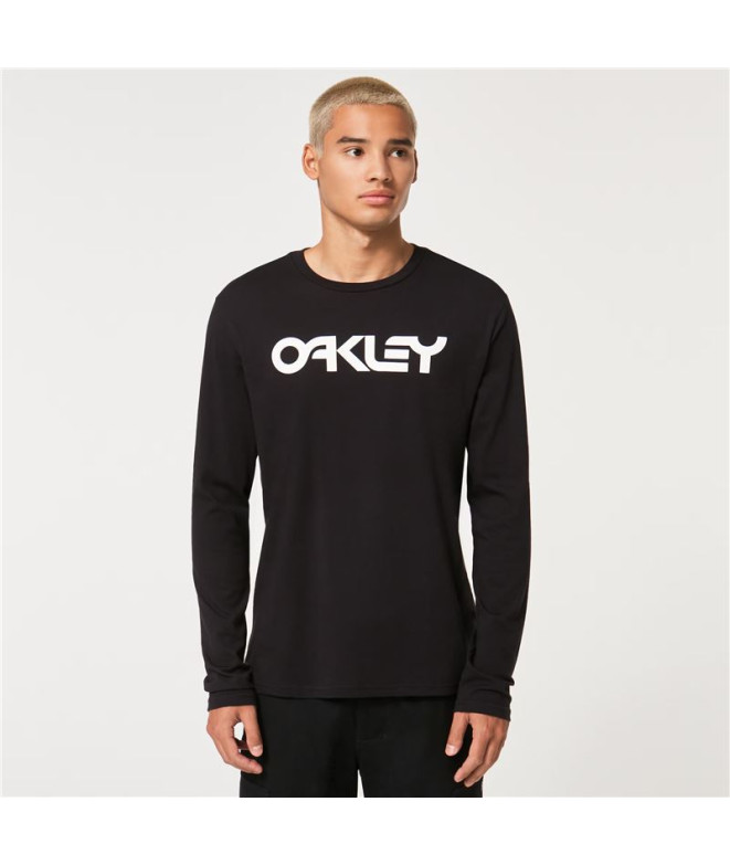 Camiseta Homem Oakley Mark II L/S 2.0 Preto