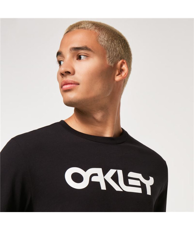 Camiseta Homem Oakley Mark II L/S 2.0 Preto