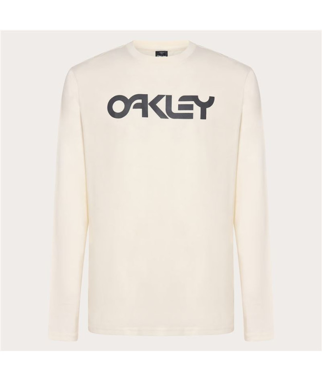 Camiseta Homem Oakley Mark II L/S 2.0 Branco