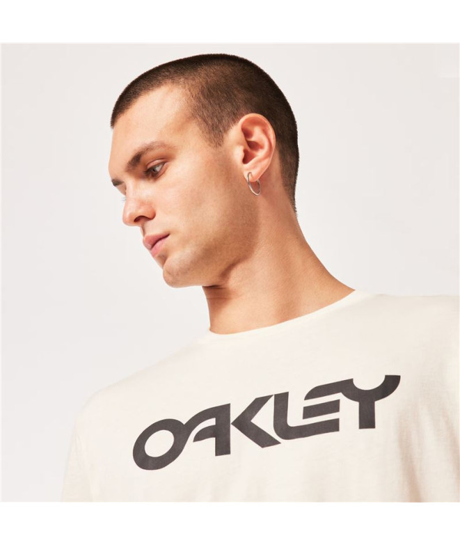 T-shirt Homme Oakley Mark II L/S 2.0 blanc