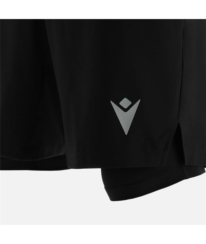 Calça Pádel de Macron Cb Matias Double Preto Homem