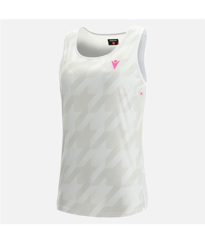 Camiseta de Pádel Macron Start Cb Lucia Singlet Blanco Mujer