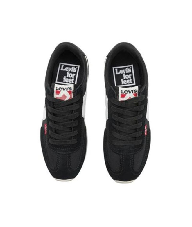 Sapatilhas Levis Mulher Stryder Red Tab S Preto