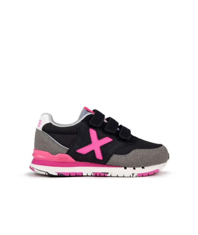 Zapatillas Munich Dash Kid Vco 159 Infantil Negro