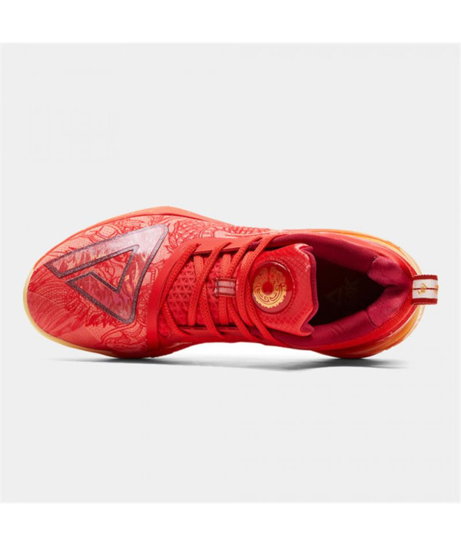 Zapatillas De Baloncesto Peak Big Triangle 3 Rojo
