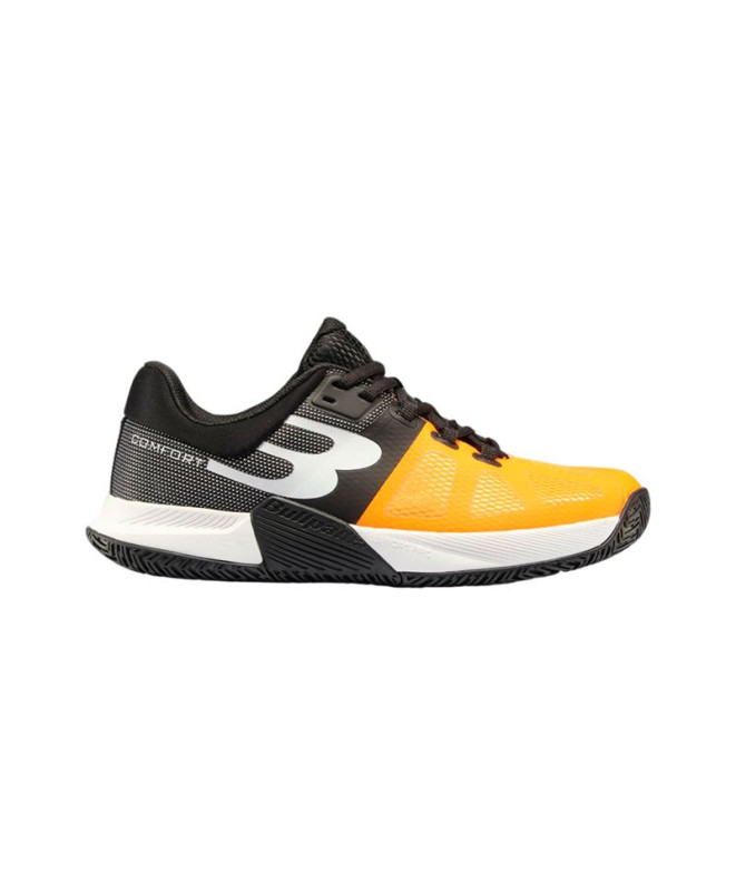 Zapatillas Bullpadel Performance Comfort 24I Hombre Negro/Naranja