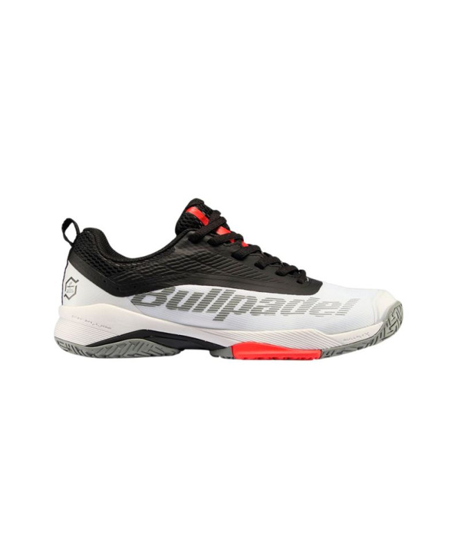 Zapatillas Bullpadel Performance Hybrid 24I Hombre Blanco/Negro