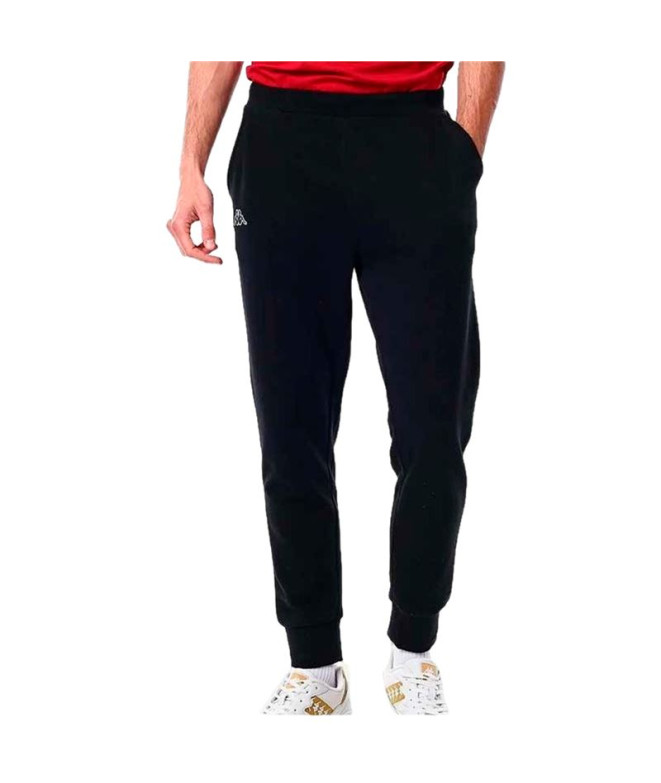 Calça Kappa Zants Korporate Preto Preto Acinzentado Homem