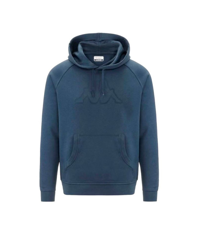 Sweat Kappa Homme Zaiver Bleu Cobalt/Bleu Dk Denim