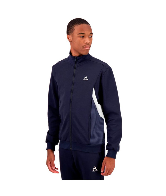 Moletom Le Coq Sportif Heritage Fz Sweat N°1 Sky Captain Homem