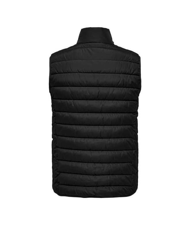 Gilet Homme Only & Sons brody Quilt Noir